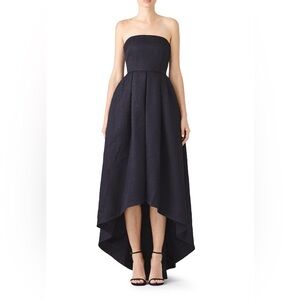 Slate & Willow Dramatic Hi-Low Gown
